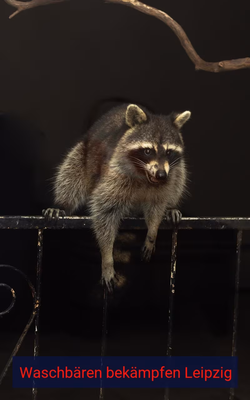 Waschbären bekämpfen Leipzig